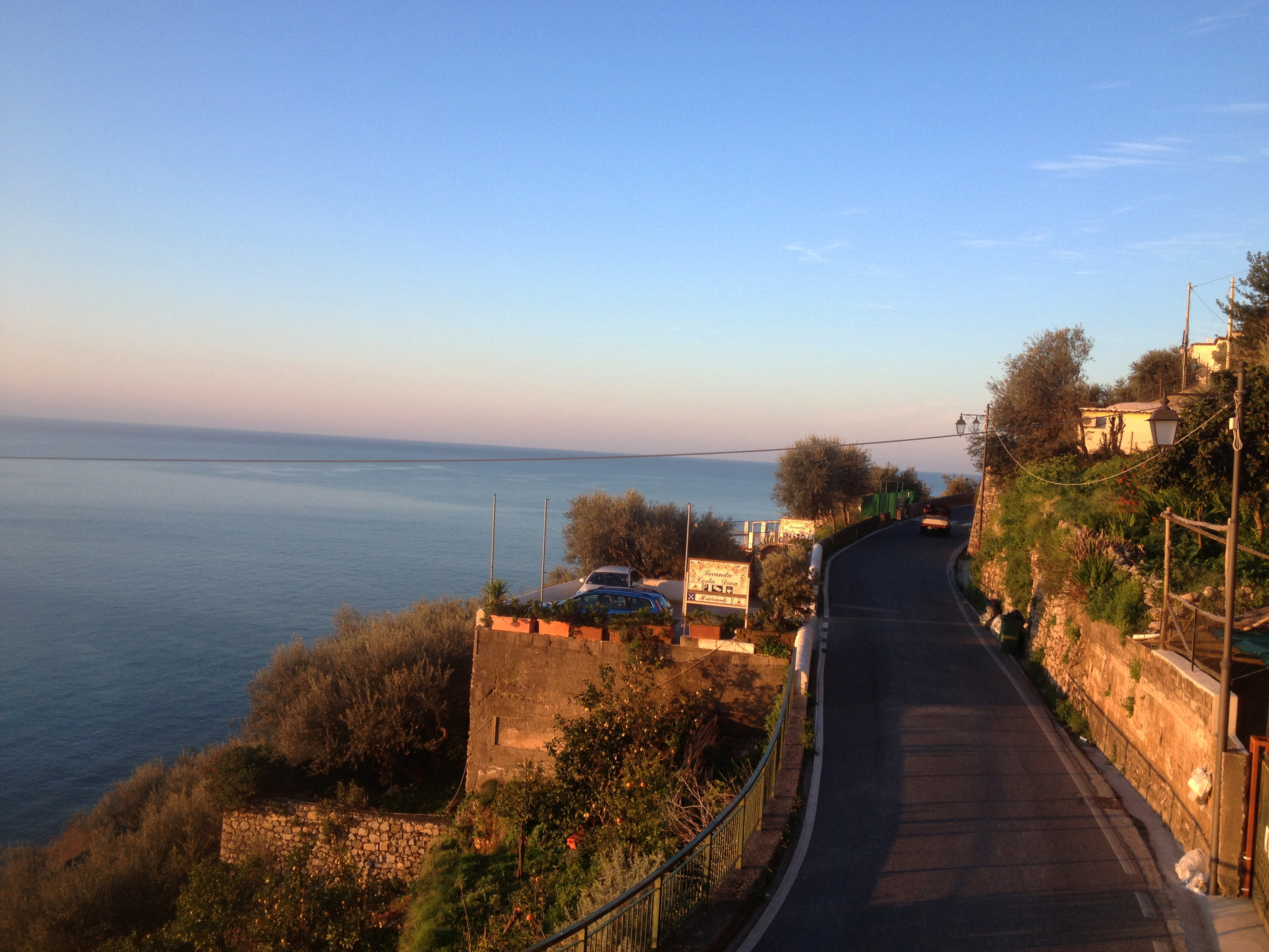 view of Italian road